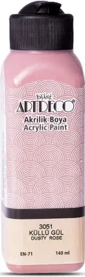 ARTDECO AKRİLİK BOYA 140 ML KÜLLÜ GÜL Y-070R-3051 (Best)