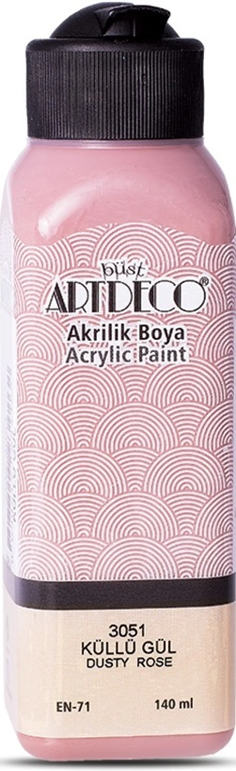ARTDECO AKRİLİK BOYA 140 ML KÜLLÜ GÜL Y-070R-3051 (Best)
