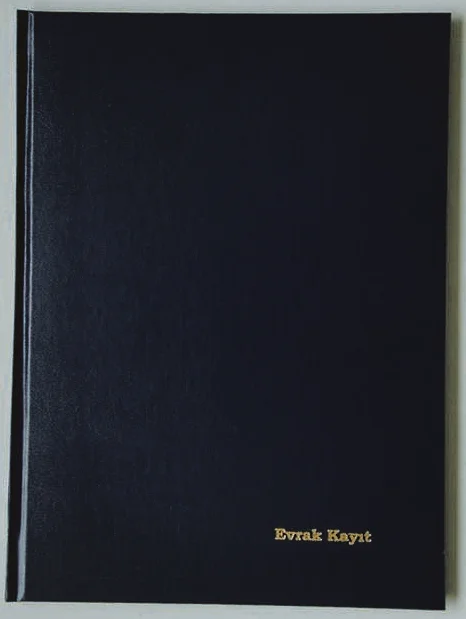 DİLMAN EVRAK KAYIT DEFTERİ CİLTLİ 22.5x32 96 YP 5012