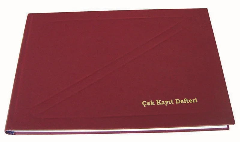 DİLMAN ÇEK KAYIT DEFTERİ CİLTLİ 17x24 192 YP 1407 (Best)