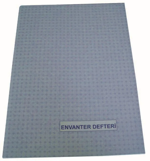 DİLMAN ENVANTER DEFTERİ NUMARALI KARTON KAPAK 19.5x27 48 YP 7207