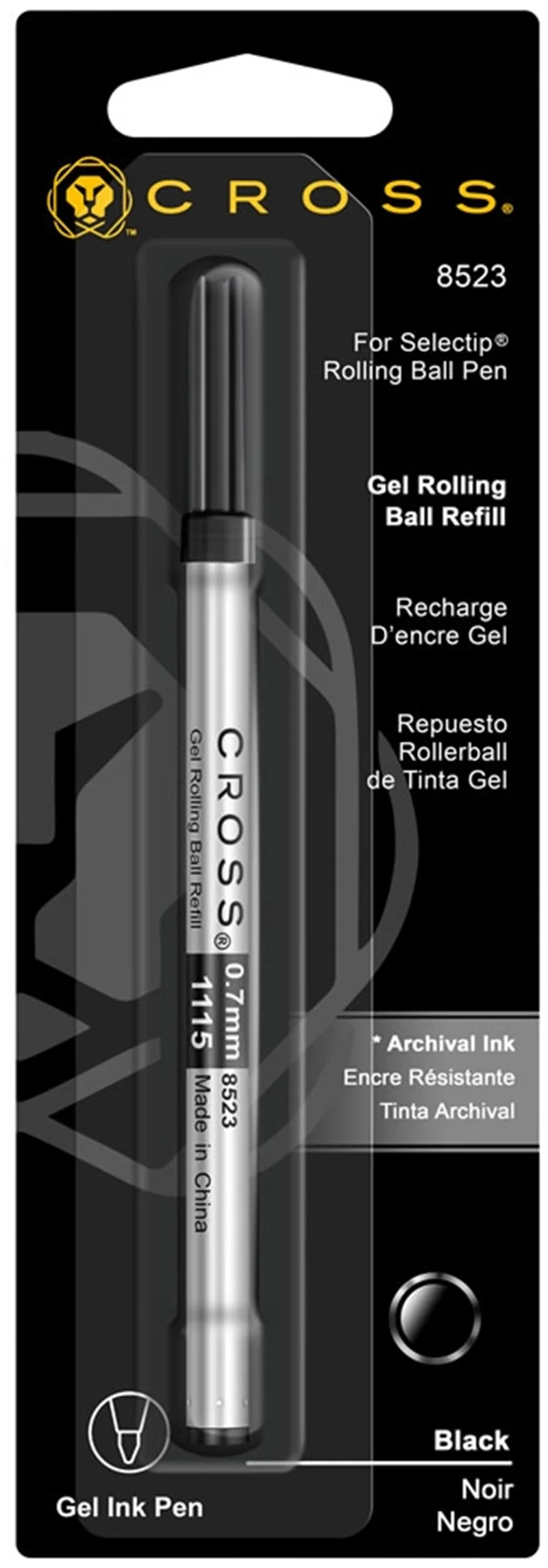 CROSS ROLLER KALEM REFİLİ SİYAH 8523D
