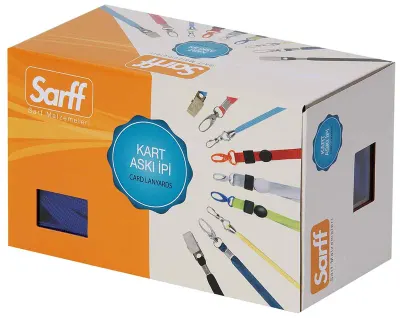 SARFF KART ASKI İPİ PLASTİK KLİPS YEŞİL 50 Lİ 15311239
