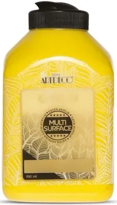 ARTDECO AKRİLİK BOYA GOLD MULTI-SURFACE 500 ML SARI Y-G70L-201