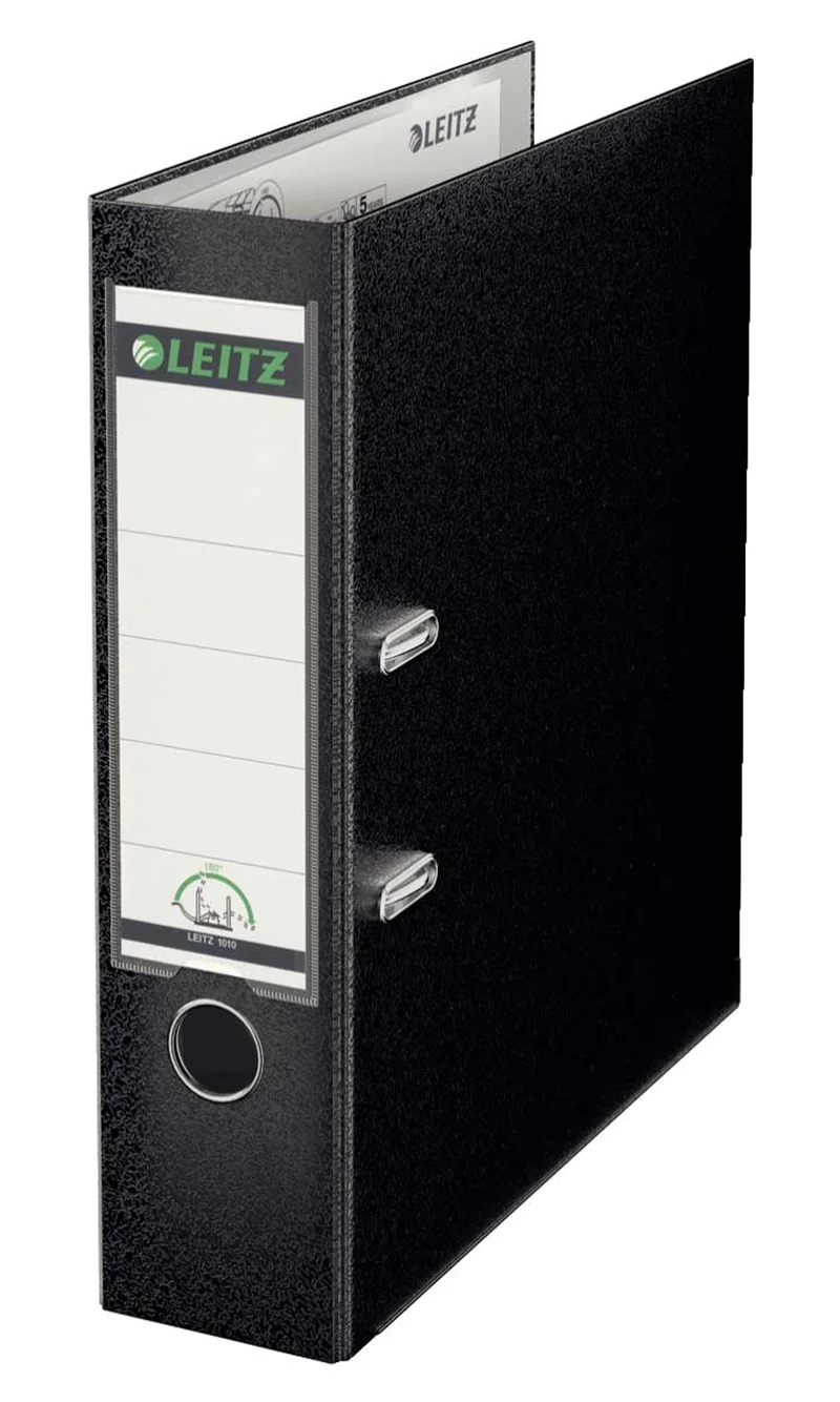 LEITZ BÜRO KLASÖRÜ GENİŞ L-1010 SİYAH (Best)