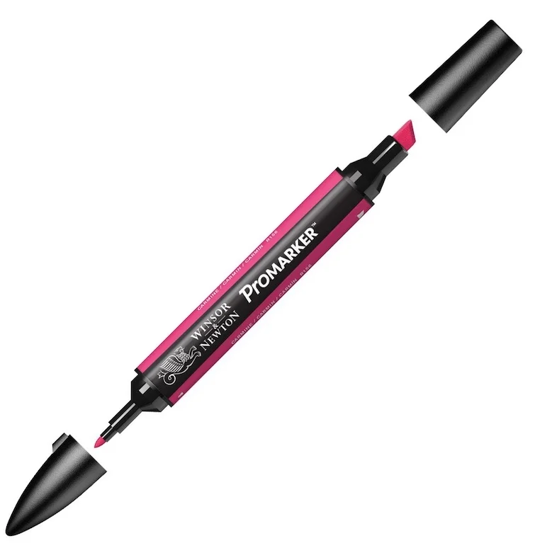 W&N PROMARKER KALEM CARMINE 127 (R156) WN-0203127