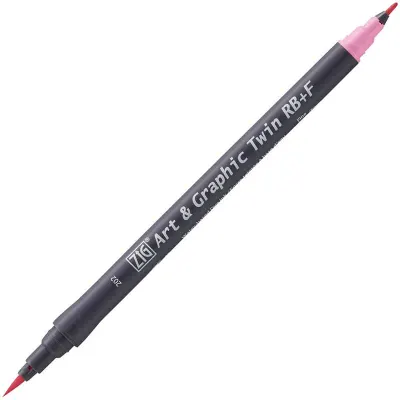 ZIG ART&amp;GRAPHIC TWIN RB TUT-95 202 PEACH PINK