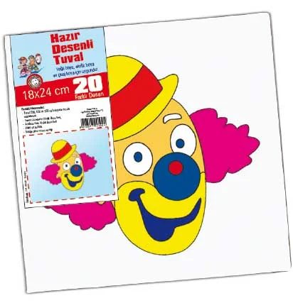 ARTDECO TUVAL DESENLİ KIDS 18x24 CM DALGIÇ TOP Y-DST-18-06