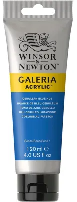 W&N AKRİLİK BOYA GALERIA 120 ML CERULEAN BLUE HUE 138 WN-2131138