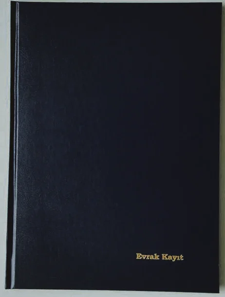 DİLMAN EVRAK KAYIT DEFTERİ CİLTLİ 22.5x32 192 YP 5014