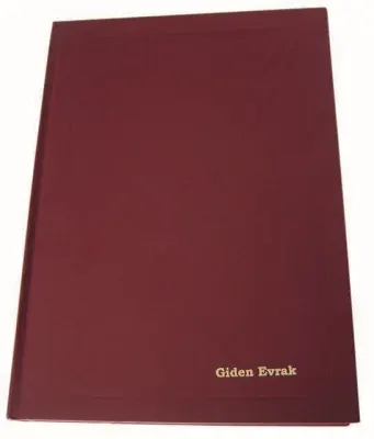 DİLMAN GİDEN EVRAK DEFTERİ CİLTLİ 22.5x32 192 YP 5024 (Best)