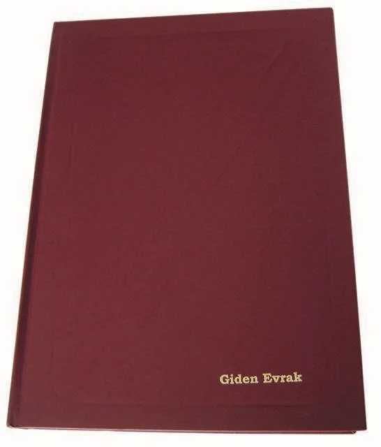 DİLMAN GİDEN EVRAK DEFTERİ CİLTLİ 22.5x32 192 YP 5024 (Best)