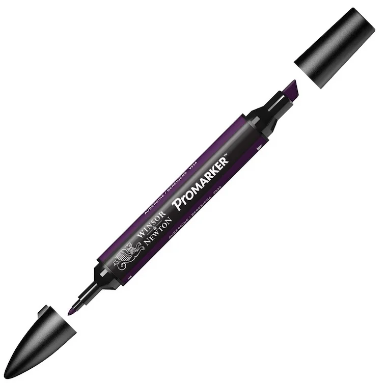 W&N PROMARKER KALEM AUBERGINE 290 (V524) WN-0203290