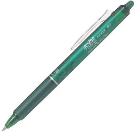 PILOT ROLLER KALEM FRIXION CLICKER 0.7 YEŞİL BLRT-FR7-G