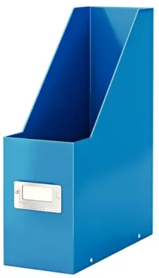 LEITZ MAGAZİNLİK WOW CLICK & STORE L-6047 KARTON METALİK MAVİ