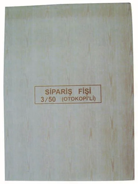 DİLMAN SİPARİŞ FİŞİ 3/50 3 NÜSHA (Best)