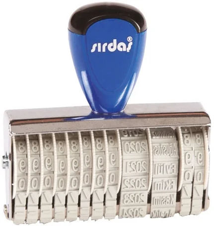 SIRDAŞ TARİH KAŞESİ + NUMARATÖR 8 HANE 808