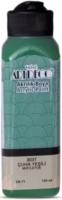 ARTDECO AKRİLİK BOYA 140 ML ÇUHA YEŞİLİ Y-070R-3037 (Best)