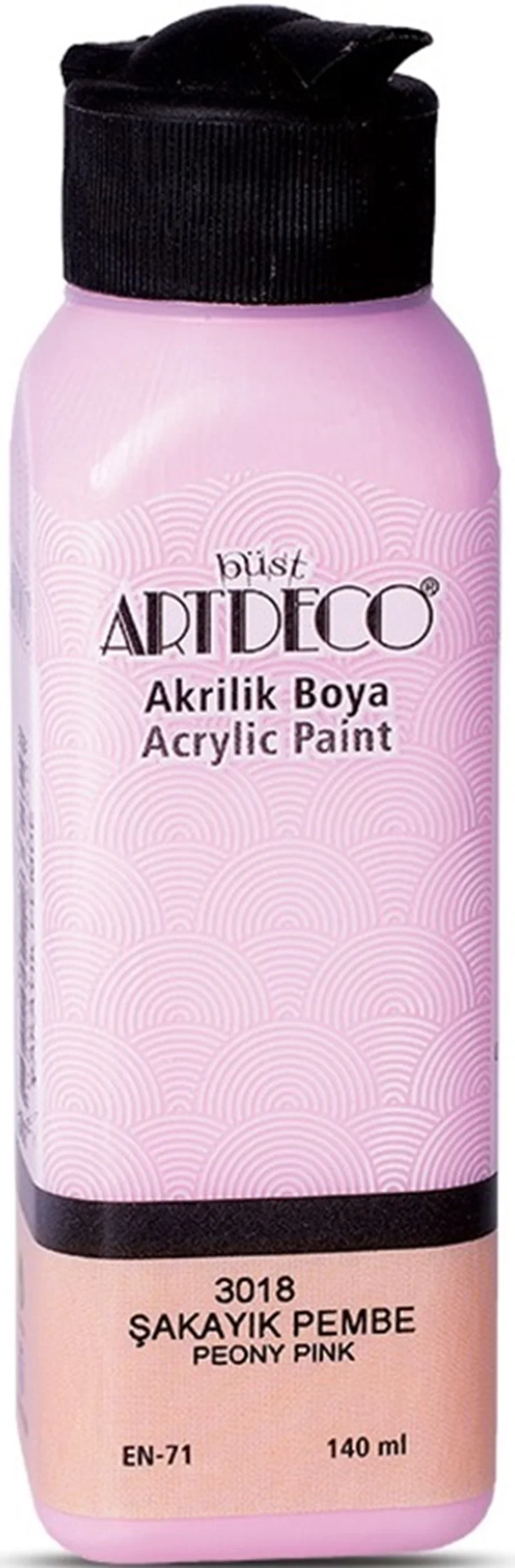 ARTDECO AKRİLİK BOYA 140 ML ŞAKAYIK PEMBE Y-070R-3018 (Best)