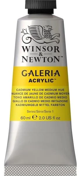 W&N AKRİLİK BOYA GALERIA 60 ML CADMIUM YELLOW MEDIUM HUE 120 WN-2120120