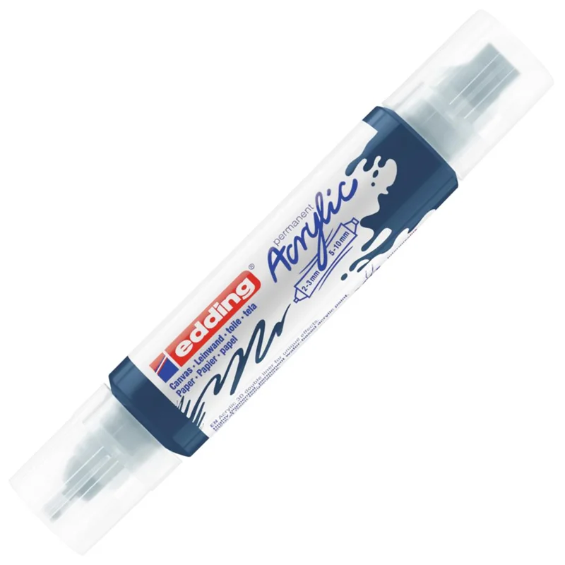EDDING AKRİLİK MARKÖR 3D DOUBLE LINER E-5400 GECE MAVİSİ 933