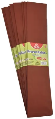 BU-BU KREPON KAĞIDI KAHVE 10 LU KR0006