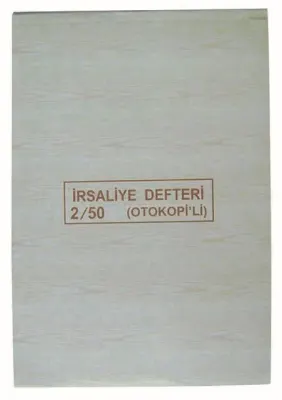DİLMAN İRSALİYE DEFTERİ 2/50 3 NÜSHA 4116 (Best)