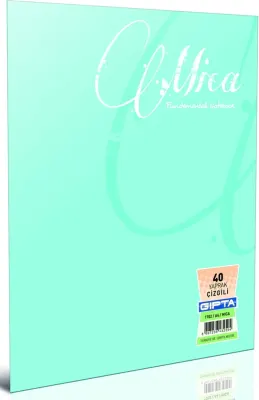 GIPTA DEFTER MICA A5 TEL DİKİŞLİ PP KAPAK 60 YP. KARELİ 1712