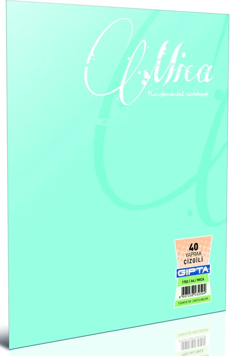 GIPTA DEFTER MICA A5 TEL DİKİŞLİ PP KAPAK 60 YP. KARELİ 1712