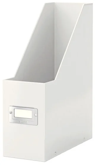 LEITZ MAGAZİNLİK WOW CLICK & STORE L-6047 KARTON METALİK BEYAZ