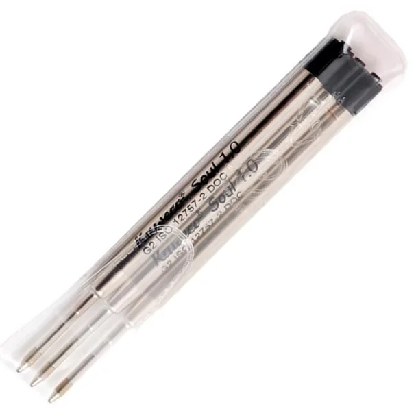 KAWECO TÜKENMEZ KALEM REFİLİ G2 SİYAH 1.0 3 LÜ 10000377