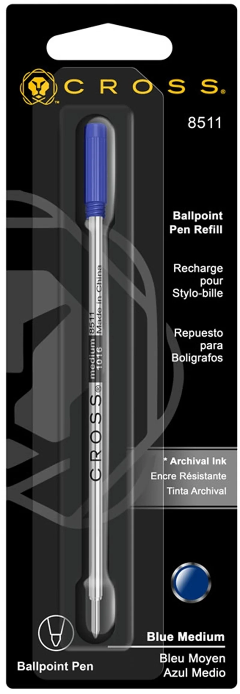 CROSS TÜKENMEZ KALEM REFİLİ MEDIUM MAVİ 8511D