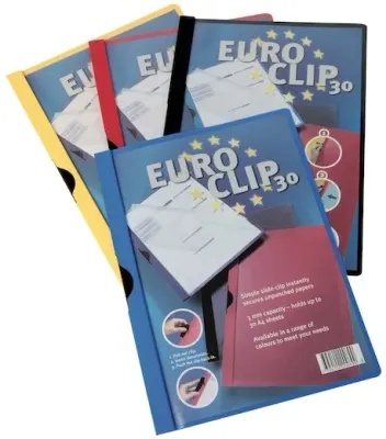 DURABLE SIKIŞTIRMALI DOSYA EUROCLIP 2006 30 SF KAPASİTELİ MAVİ 2006-M