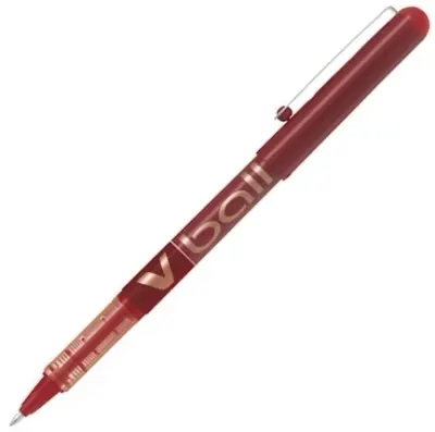 PILOT ROLLER KALEM V-BALL 1.0 KIRMIZI BL-VB10-R
