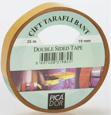 PICADOR ÇİFT TARAFLI BANT ASKISIZ 4101 19MMX25MT KL006