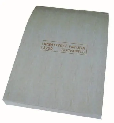 DİLMAN İRSALİYELİ FATURA 3/50 4 NÜSHA 4124