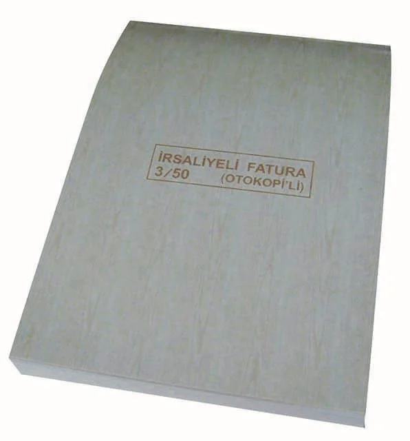 DİLMAN İRSALİYELİ FATURA 3/50 4 NÜSHA 4124