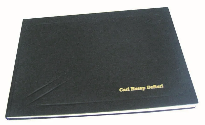 DİLMAN CARİ HESAP DEFTERİ CİLTLİ YAN 20x28 192 YP 1109
