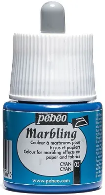 PEBEO EBRU BOYASI MARBLING 45 ML 130*05 CYAN (Best)
