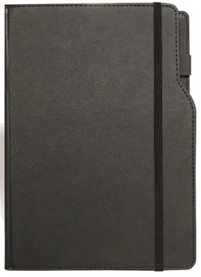 LİZ AJANDA 17x24 THERMO DERİ LAST.KALEMLİKLİ AJ7018