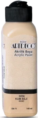 ARTDECO AKRİLİK BOYA 140 ML KUM BEJİ Y-070R-3056 (Best)