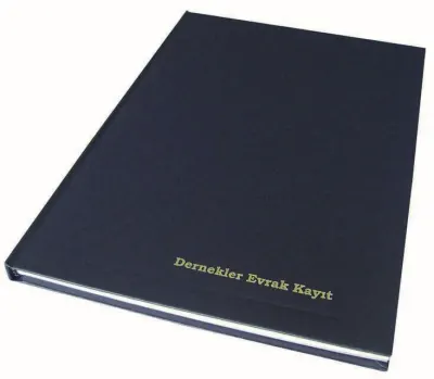 DİLMAN DEMİRBAŞ EŞYA DEFTERİ CİLTLİ 22.5x32 96 YP 5057