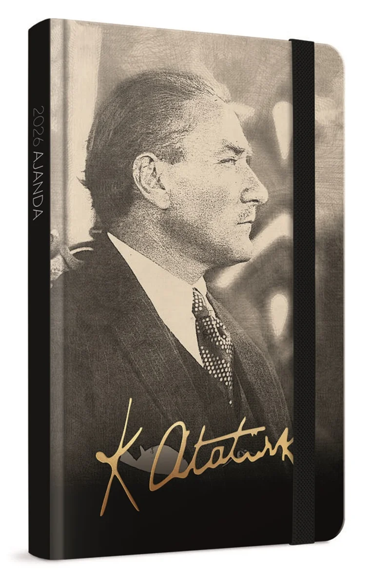 GIPTA AJANDA GÜNLÜK 13X21 ATATÜRK SERT KAPAK 139-AKK