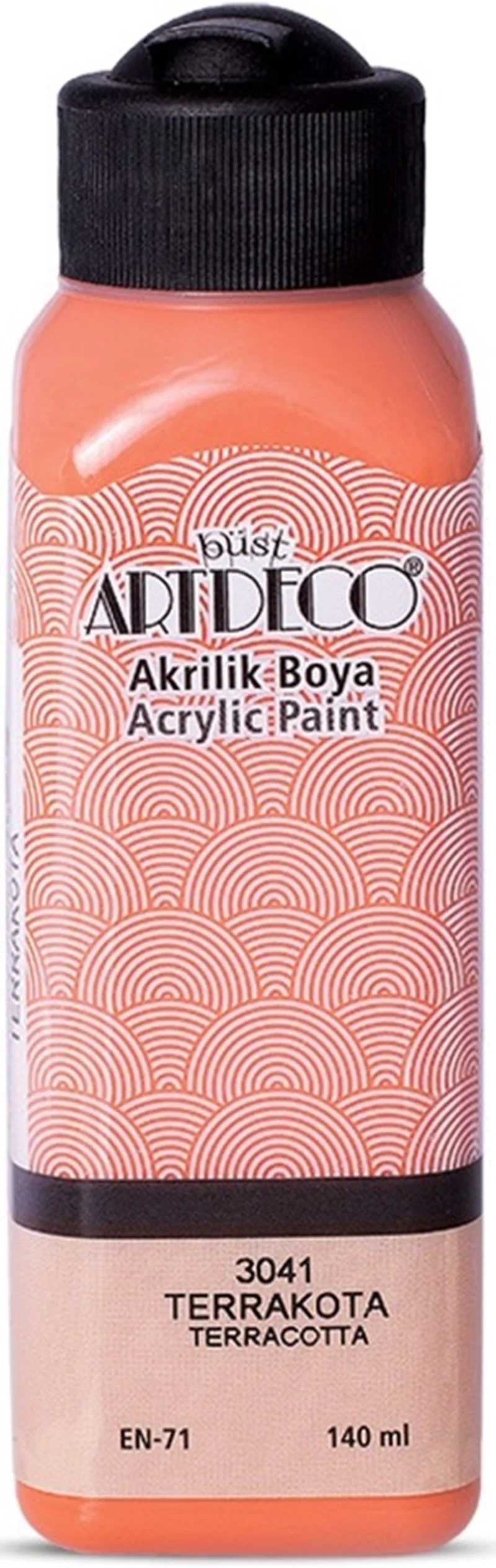 ARTDECO AKRİLİK BOYA 140 ML TERRAKOTA Y-070R-3041 (Best)