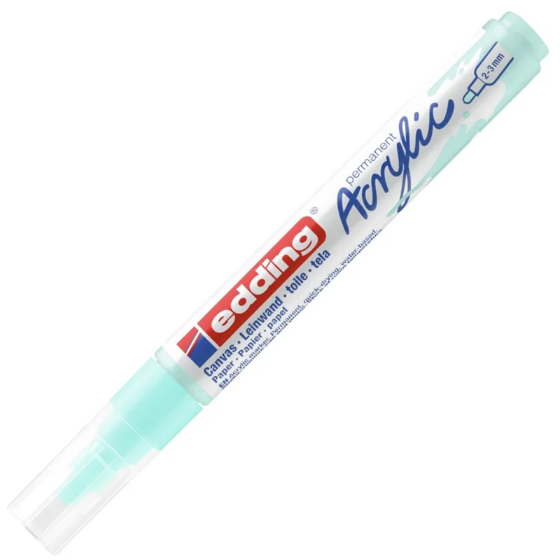 EDDING AKRİLİK MARKÖR ORTA UÇLU E-5100 PASTEL MAVİ 916