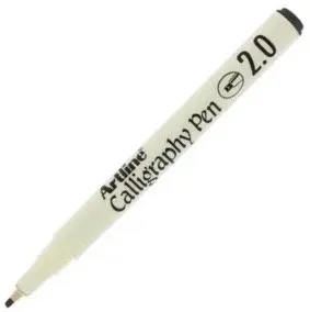 ARTLINE KALİGRAFİ KALEMİ CALLIGRAPHY PEN 242N 2.0 SİYAH A-EK-242N BLACK