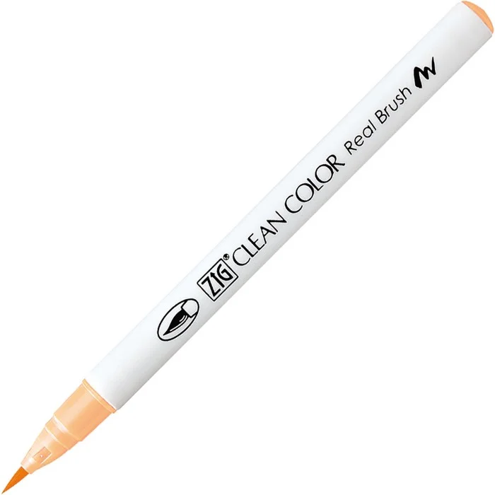 ZIG CLEAN COLOR REAL BRUSH RB-6000AT 054 PALE ORANGE