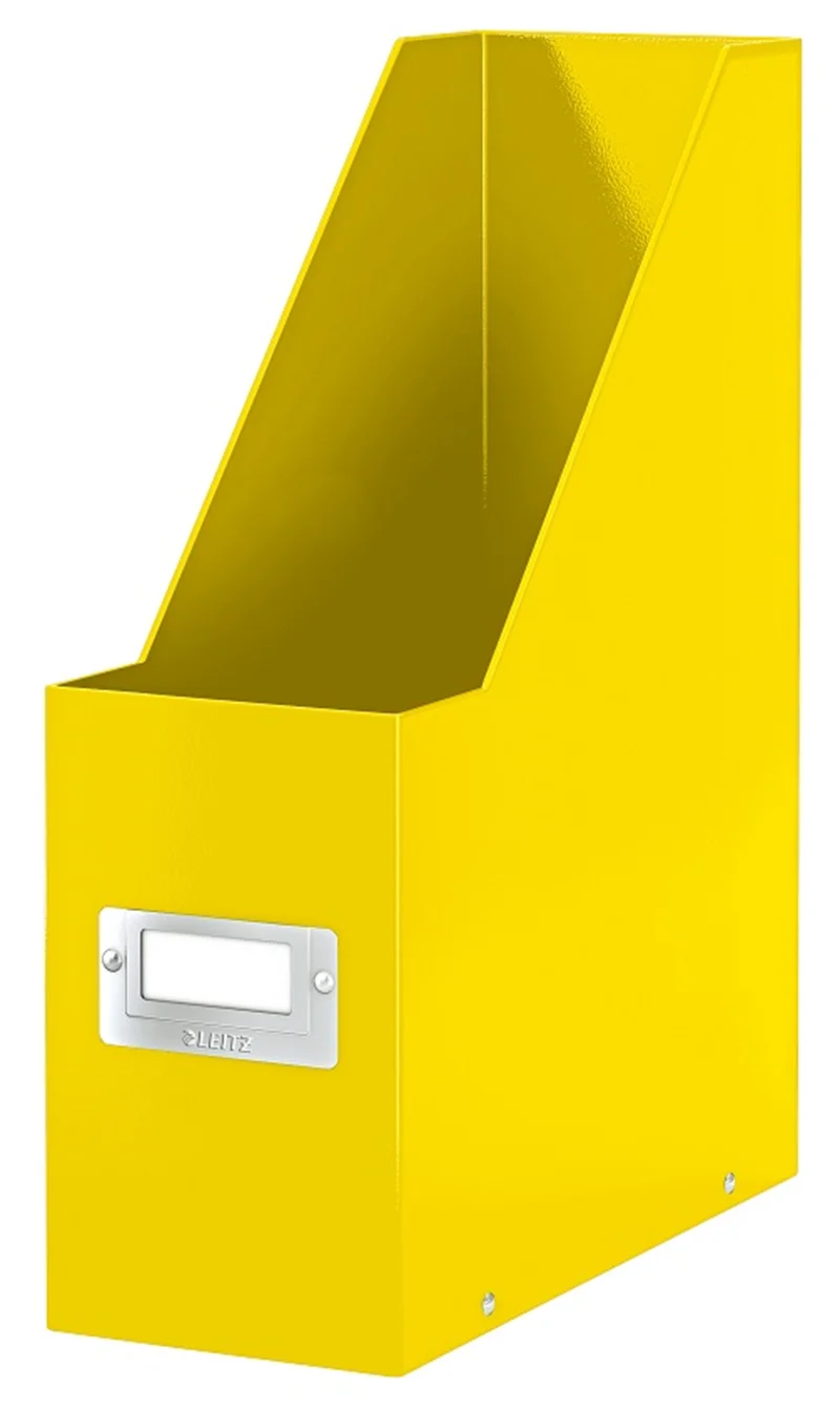 LEITZ MAGAZİNLİK WOW CLICK & STORE L-6047 KARTON METALİK SARI