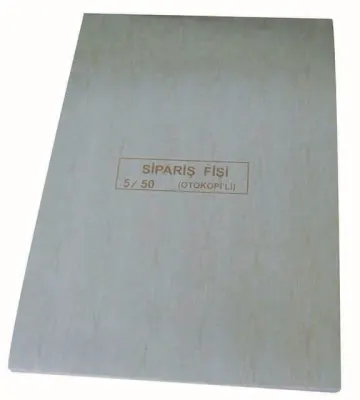 DİLMAN SİPARİŞ FİŞİ 5/50 2 NÜSHA 4214 (Best)