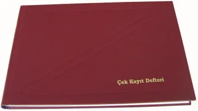 DİLMAN ÇEK KAYIT DEFTERİ CİLTLİ 17x24 96 YP 1405 (Best)